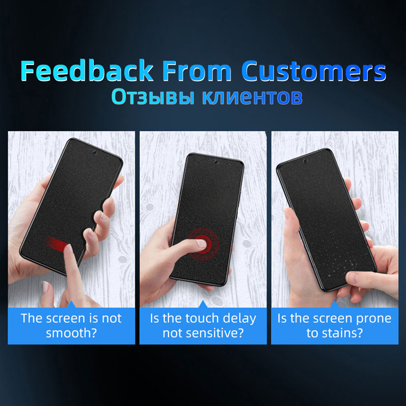 3Pcs Matte Tempered Glass For  – Matte Anti Glare Screen recenzja i cena