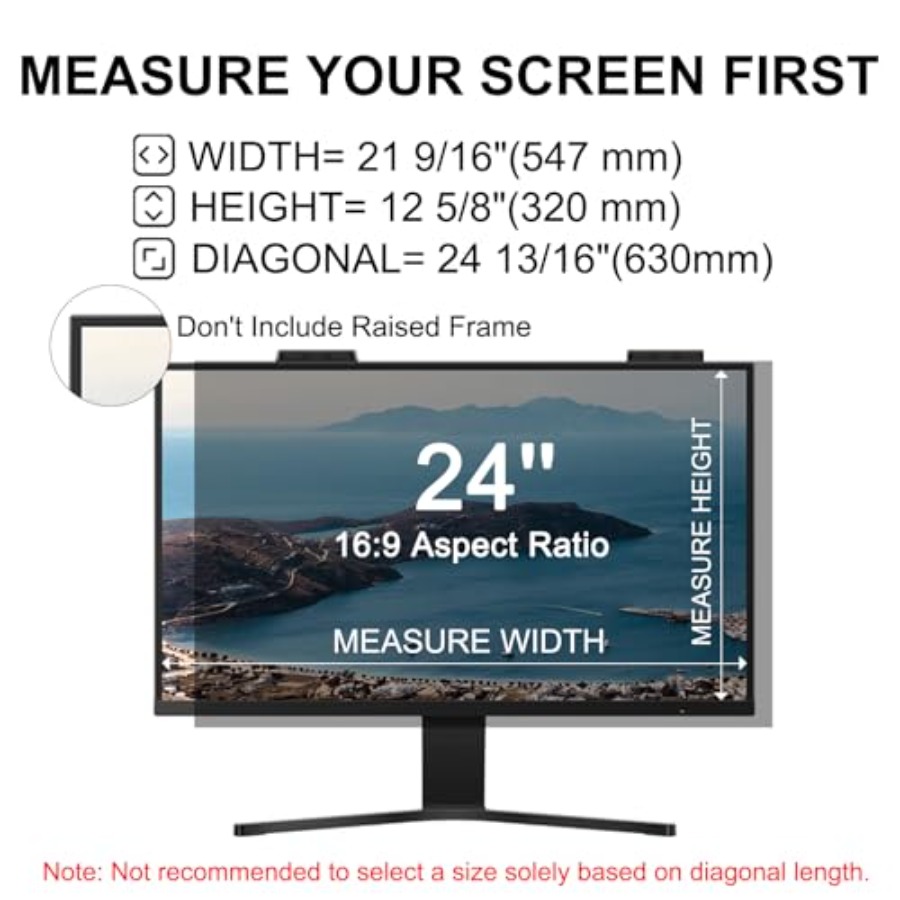 [2-Pack] 24 Inch Privacy Scree – Privacy Filter 2Pack recenzja i cena