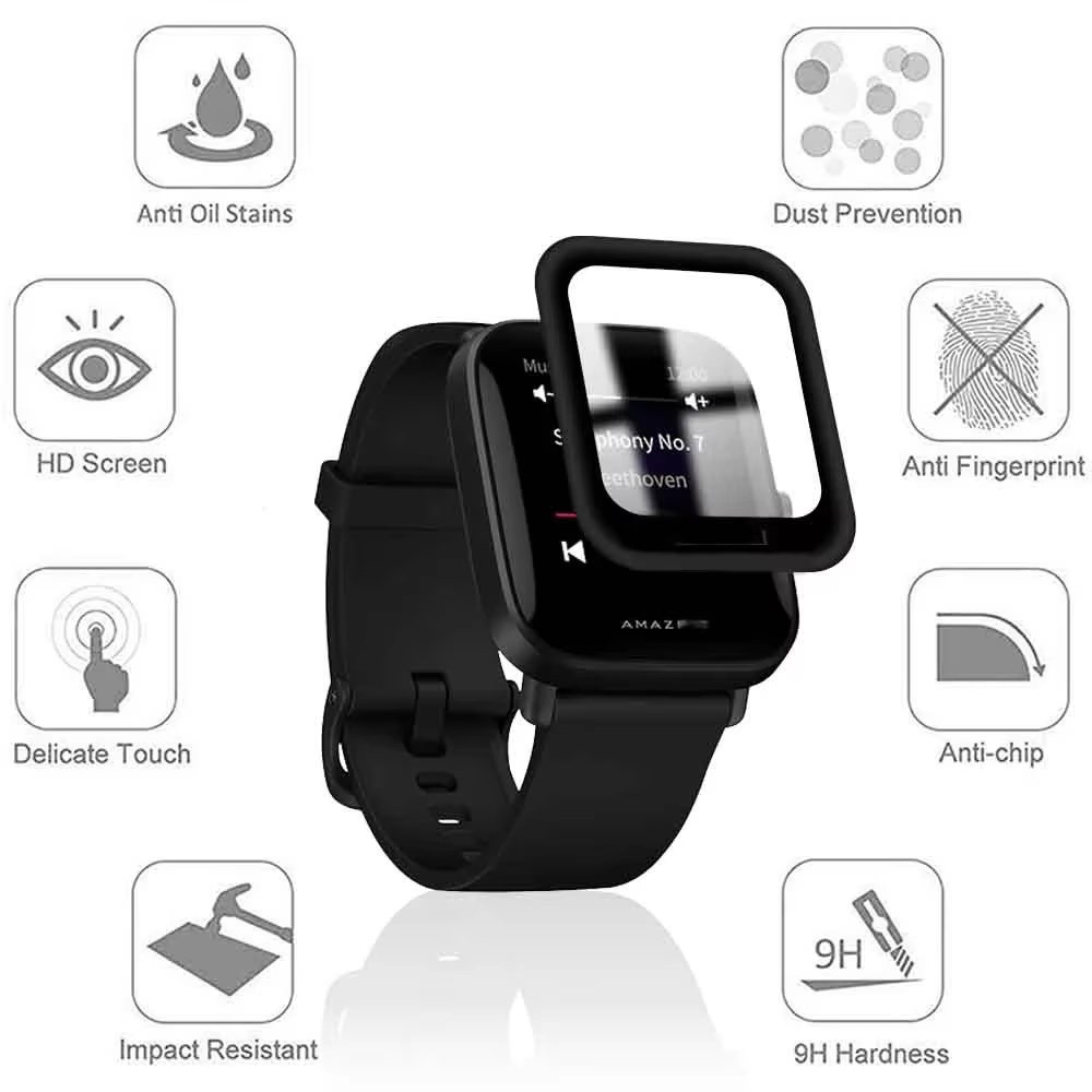 1-6 PCS Screen Protector Film  – Curved Edge Screen recenzja i cena