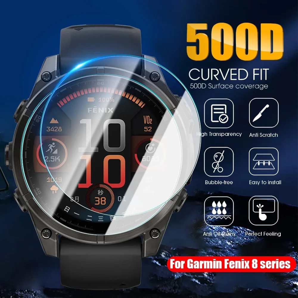 1/5pcs 9H HD Tempered Glass fo – Smartwatch Screen Film recenzja i cena