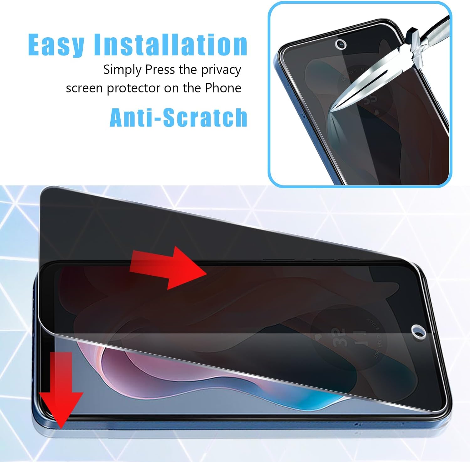 2 PACK Privacy Filter Tempered – Privacy Filter 2Pack recenzja i cena