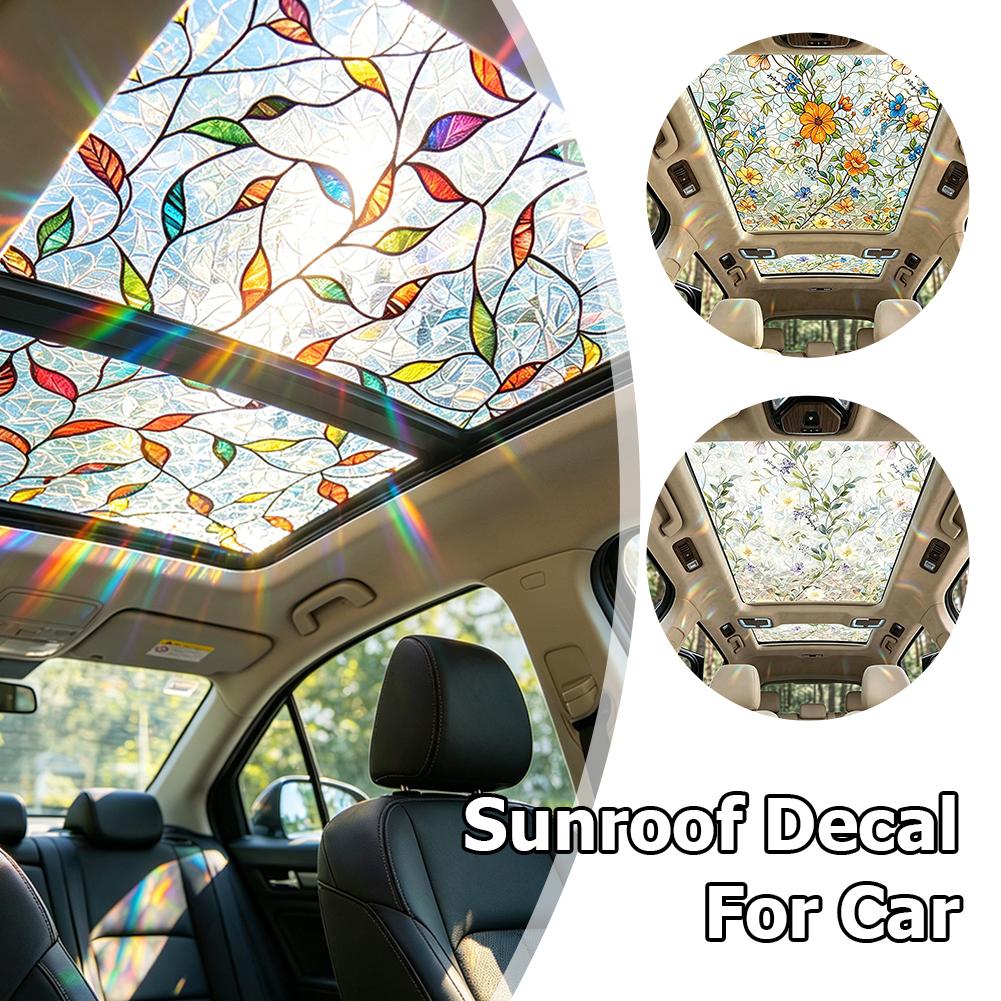 Floral Stained Glass Car Sunro – Privacy Screen Protector recenzja i cena