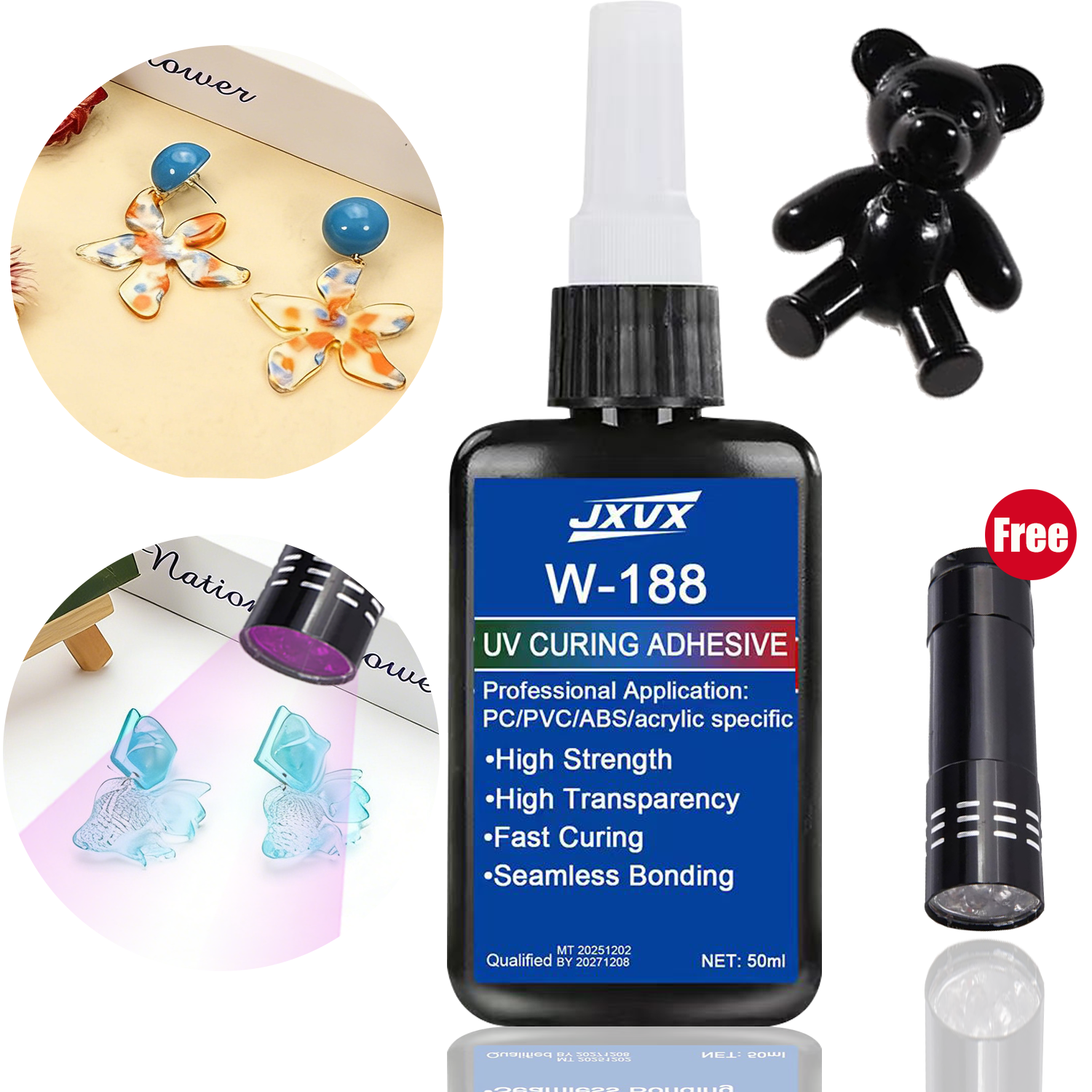 1.76oz UV Resin kits with lamp – Liquid Uv Glue Kit recenzja i cena