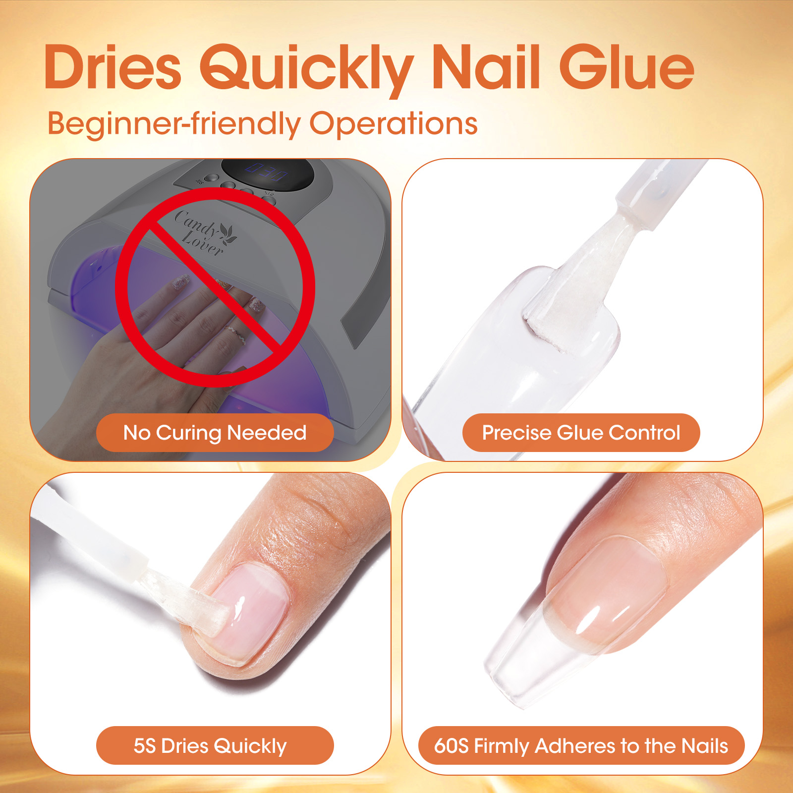 Super Strong Nail Glue Remover – Liquid Uv Glue Kit recenzja i cena